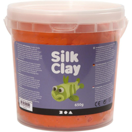 Silk Clay - Klei - 650 gr Oranje