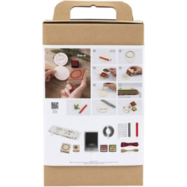 Hobbyset Kerstdecoratie maken van zelfhardende Klei