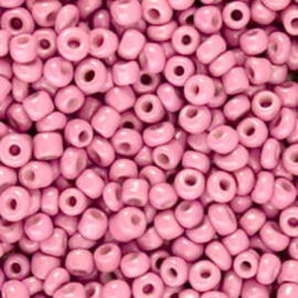 Glaskralen - afmeting 3 mm - 8/0 - Pretty Pink - 25 gr