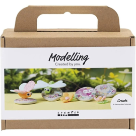 Mini Hobbyset Boetseren - Stenen decoreren