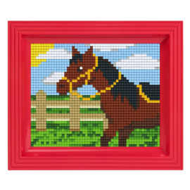 Pixelhobby Geschenkset incl. Lijst - Paard
