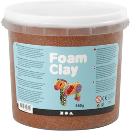 Foam Clay - Bruin - 560 gram