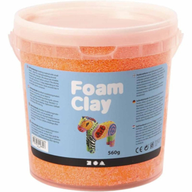 Foam Clay - Neon Oranje - 560 gram