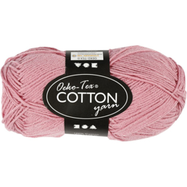 Oeko-Tex Katoen garen - Roze - 170 meter - 50 gr