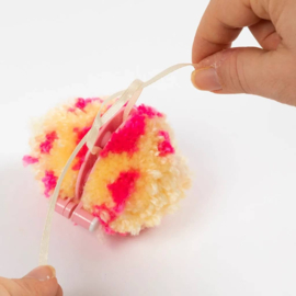 Knutselidee: Paaseieren van Pompoms