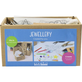 Mini Knutselstation Sieraden maken | 17,5 x 9,5 x 9,5 cm