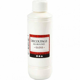 Decoupage lijm - 250 ml - Glans