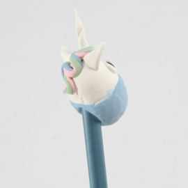 Knutselidee: Unicorn van Silk Clay op potlood