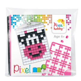 Pixelhobby Sleutelhanger Happy Cow