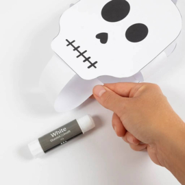 Knutselidee: Halloween Skelet knutselen