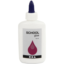 Schoollijm - 100 ml - Voor papier, textiel en hout