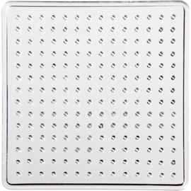 Vierkante Onderplaat - medium strijkkralen -  7 x 7 cm