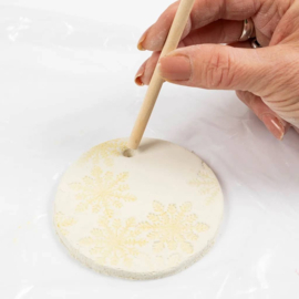 Knutselidee: Kerstdecoratie maken van klei