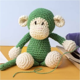 Haakpakket Amigurumi van Hoooked - Aapje Haken