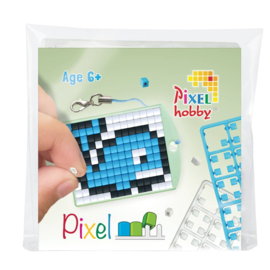 Pixelhobby Sleutelhanger Walvis