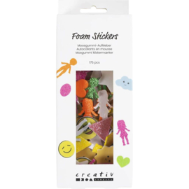 EVA Foam Glitter  | Zelfklevend | 175 st