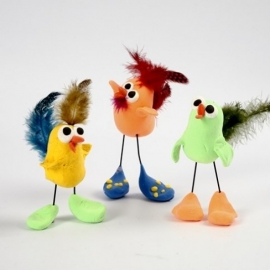 Knutselidee: Vogels van Silk Clay