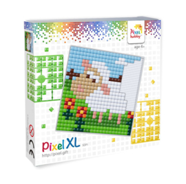 Pixelhobby XL - Complete Set - Wit Schaapje