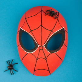 Knutselidee: Spiderman Maskers kleuren