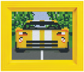 Pixelhobby Geschenkset incl. Lijst - Racewagen