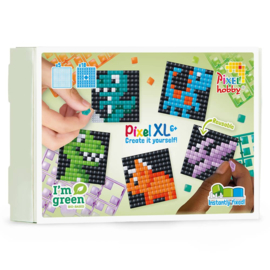 Pixelhobby XL - Thema Box Dinosaurussen - incl. 5 basisplaten