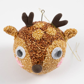 Knutselidee : Kerstballen maken met Foam Clay