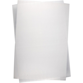 Krimpfolie Mat Transparant - 20 x 30 cm - 10 vellen