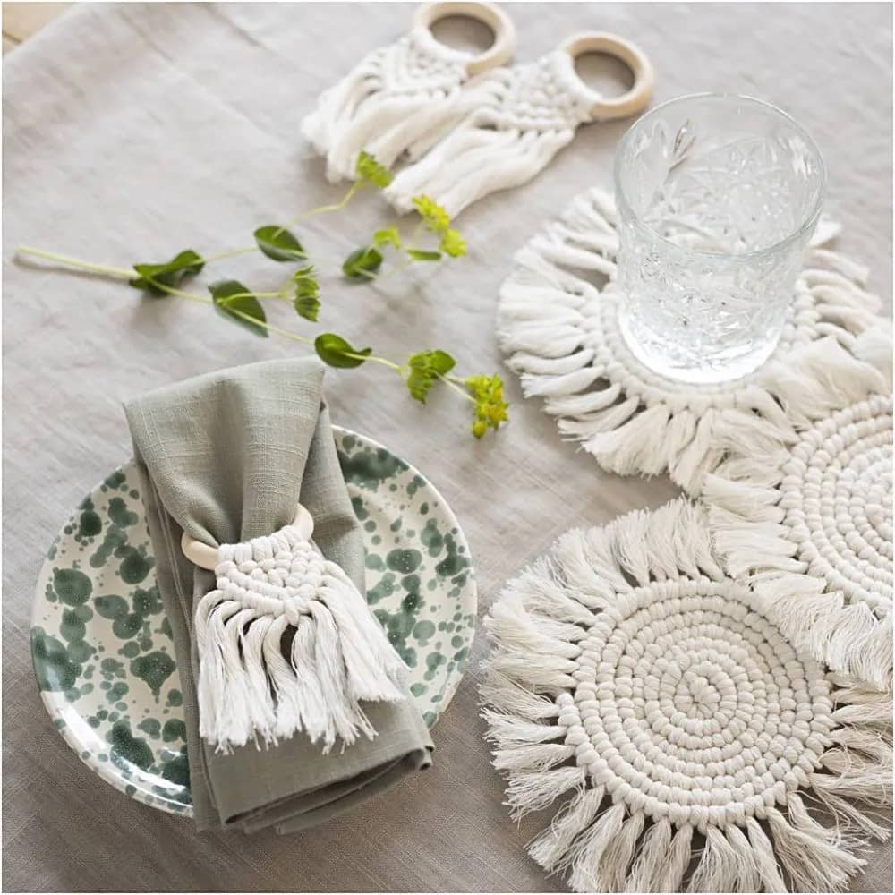 Hobbyset Macramé - Tafeldecoratie