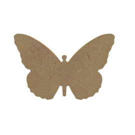 MDF Zomer Vlinder - 12 cm