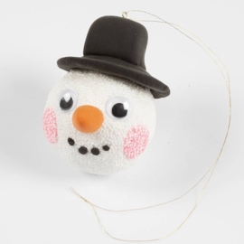 Knutselidee : Kerstballen maken met Foam Clay