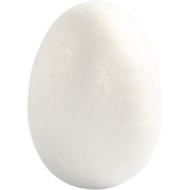 Styropor Eieren - hoogte 4,8 cm - 10 st