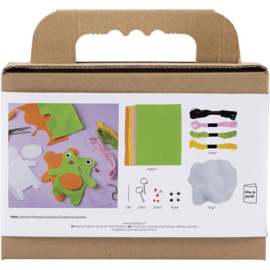 Knutselpakket Sleutelhangers maken van Vilt | 2 st