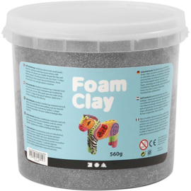 Foam Clay Metallic - Zilver - 560 gram