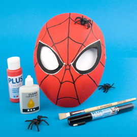 Knutselidee: Spiderman Maskers kleuren