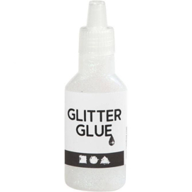 Glitterlijm - 25 ml -  transparant