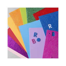 EVA Foam vellen | 24,5 x 14 cm | 12 st