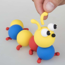 Knutselidee: Rups van Silk Clay