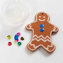 Kerst Knutselen idee : Peperkoek mannetjes maken