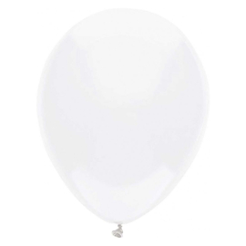 Ballonnen - wit - 10 st - 23 cm