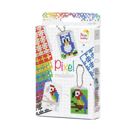 Pixelhobby Sleutelhanger Set - 3 Medaillons - 38 Patronen