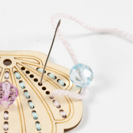 Houten Figuren met rijggaten | 3 st