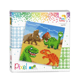 Pixelhobby - Complete Set - Dinosaurussen