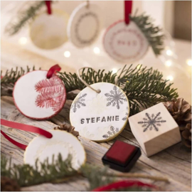 Knutselidee: Kerstdecoratie maken van klei