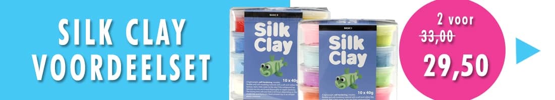 Aanbieding Silk Clay