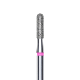 Staleks Diamond Frees Bit Rounded Cylinder Red 2.3mm (Manicure Pedicure) (FA30R023/8K)