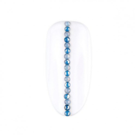 Mistero Milano Diamond Glass SS6 Opal Blue 40 Stuks