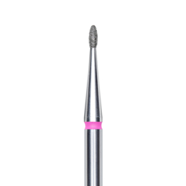 Staleks Diamond Frees Bit Rounded Drop Red 1.2mm (Manicure Pedicure) (FA50R012/3K)