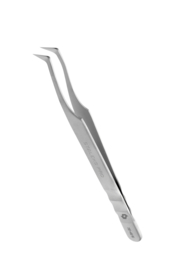 Staleks Pro Eyelash Tweezers Expert 41 Type 6 Curved for Volume Lashes Extension (TE-41/6)