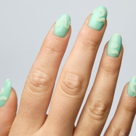 The GelBottle Glow In The Dark Green Pigment