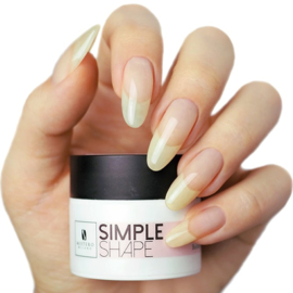 Mistero Milano Simple Shape Builder Gel Clear Pink 15 gr